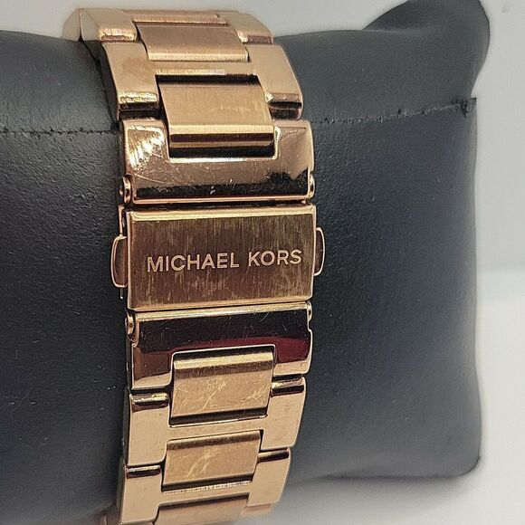 Michael Kors MK5652 Women's Stainless Steel Analog Rose Gold Dial Watch BC723 - Picture 5 of 10
